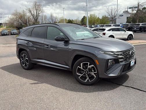 Titan Gray 2025 Hyundai TUCSON Hybrid N Line