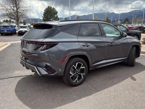 Titan Gray 2025 Hyundai TUCSON Hybrid N Line