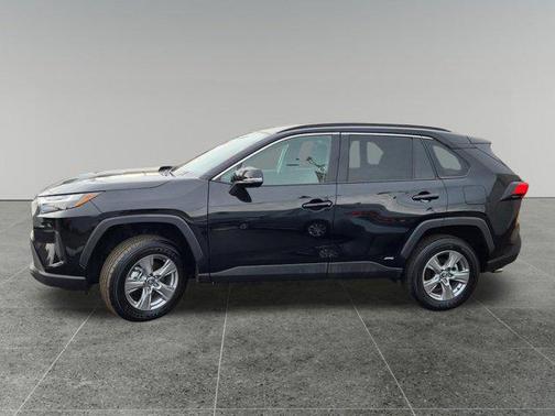 Midnight Black Metallic 2025 Toyota RAV4 Hybrid XLE