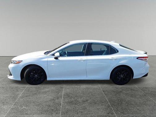 Super White 2020 Toyota Camry LE