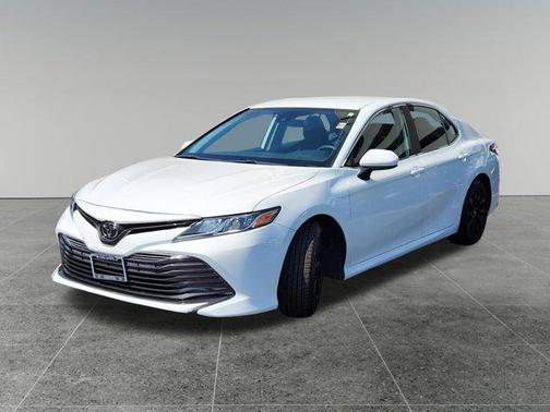 Super White 2020 Toyota Camry LE