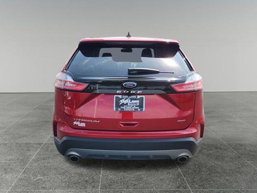 Rapid Red Metallic Tinted Clearcoat 2024 Ford Edge Titanium