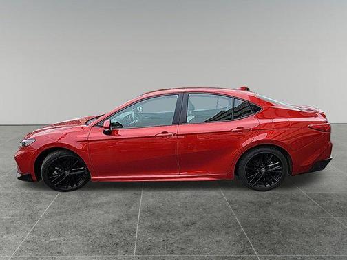 Red 2025 Toyota Camry SE