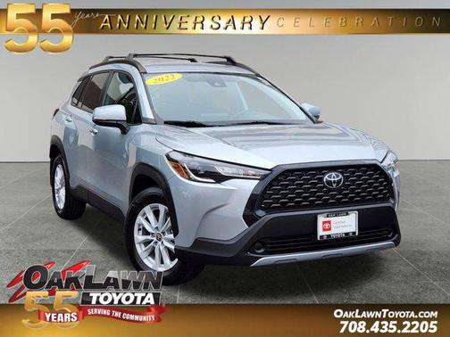 Silver 2022 Toyota Corolla Cross LE