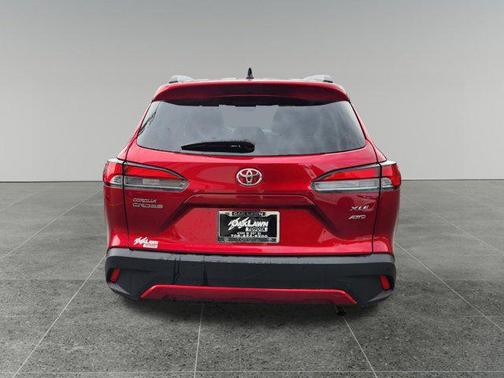 Soul Red Crystal 2025 Toyota Corolla Cross XLE
