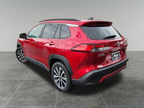 Soul Red Crystal 2025 Toyota Corolla Cross XLE