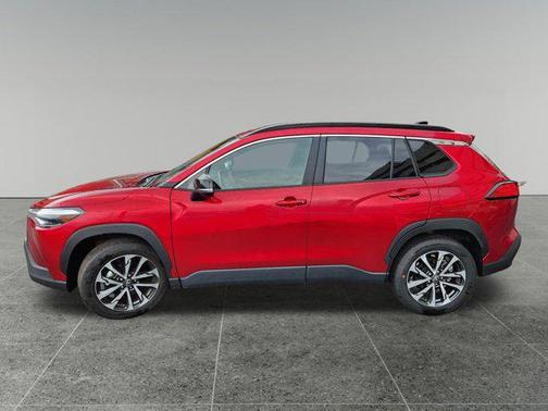 Soul Red Crystal 2025 Toyota Corolla Cross XLE