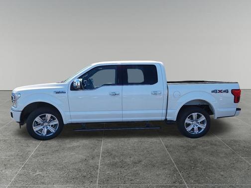 White 2018 Ford F-150 Platinum