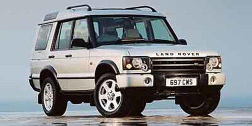 Black 2003 Land Rover Discovery SE