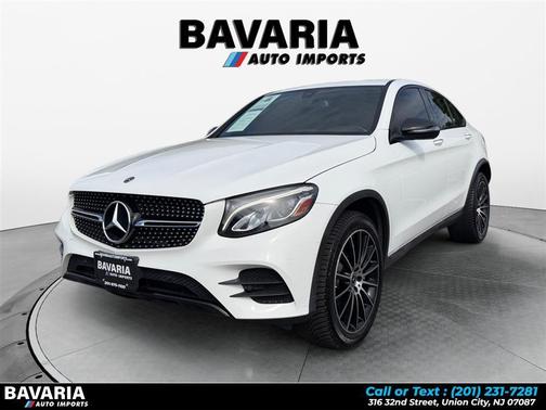 designo Diamond White Metallic 2019 Mercedes-Benz GLC 300 4MATIC Coupe