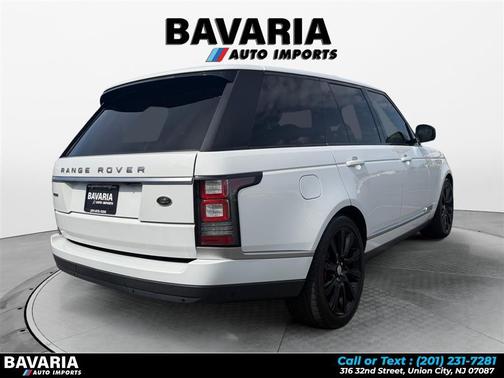 Fuji White 2016 Land Rover Range Rover 5.0L Supercharged