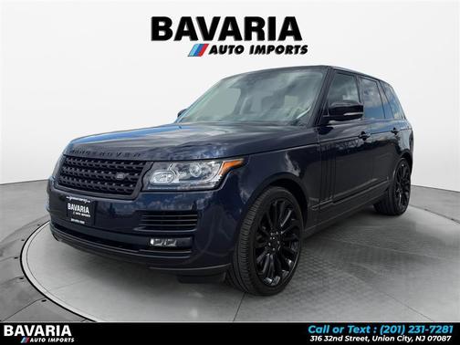 Loire Blue 2017 Land Rover Range Rover 5.0L Supercharged