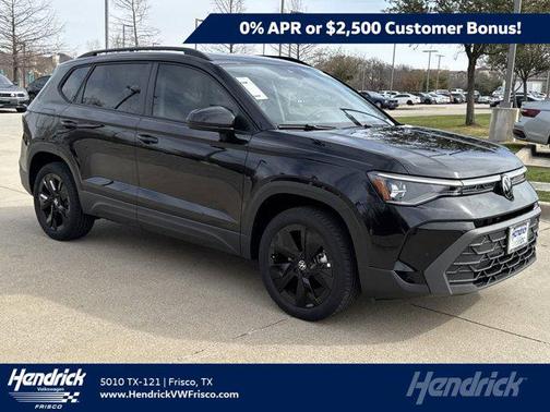 2025 Volkswagen Taos 1.5T SE Black