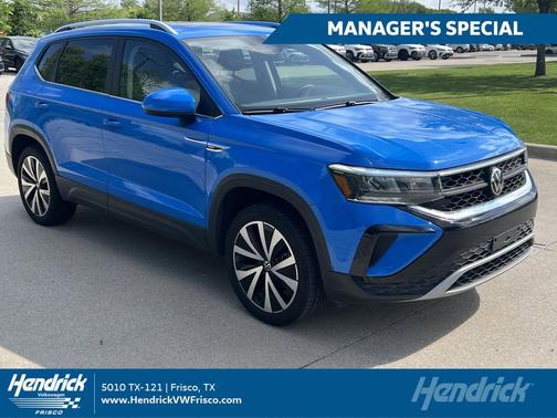 Cornflower Blue 2023 Volkswagen Taos 1.5T SE