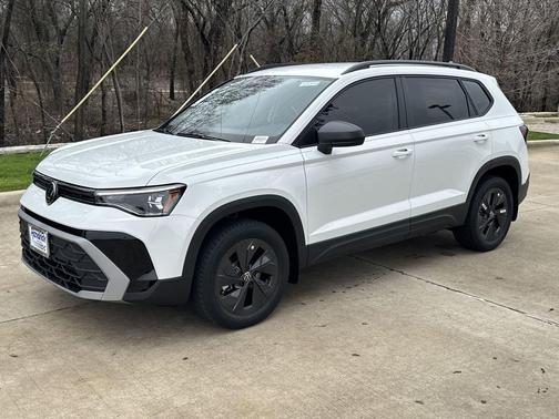 Pure White 2026 Volkswagen Taos S