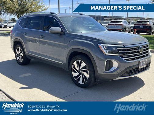 pure gray 2026 Volkswagen Atlas 2.0T SEL