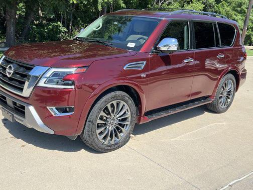 Coulis Red Pearl 2021 Nissan Armada Platinum 2WD