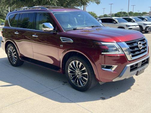 Coulis Red Pearl 2021 Nissan Armada Platinum 2WD