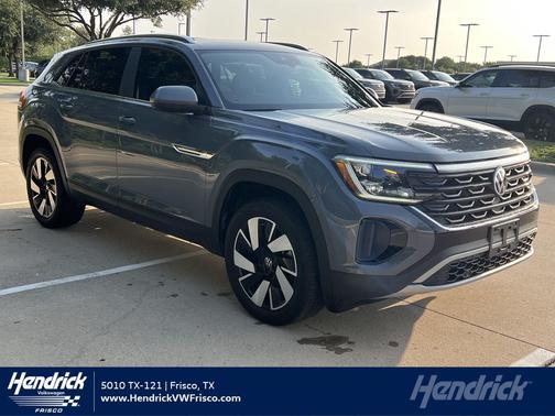 Pure Gray 2024 Volkswagen Atlas Cross Sport 2.0T SE w/Technology