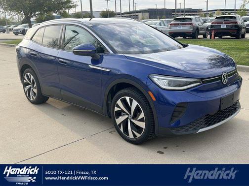 Dusk Blue Metallic/Black Roof 2022 Volkswagen ID.4 AWD Pro S