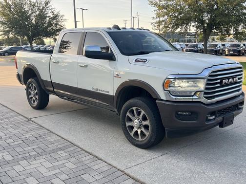 Pearl White 2022 RAM 2500 Longhorn