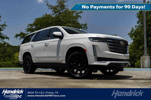 Crystal White Tricoat 2024 Cadillac Escalade Premium Luxury Platinum