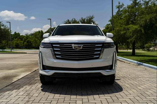 Crystal White Tricoat 2024 Cadillac Escalade Premium Luxury Platinum