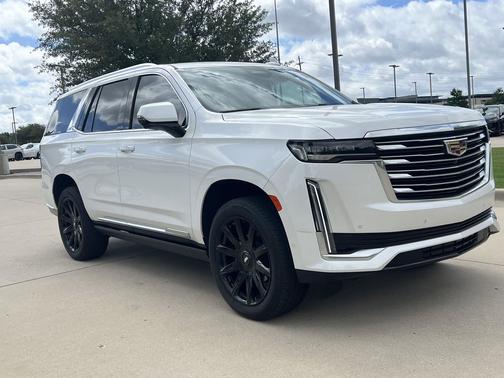Crystal White Tricoat 2024 Cadillac Escalade Premium Luxury Platinum