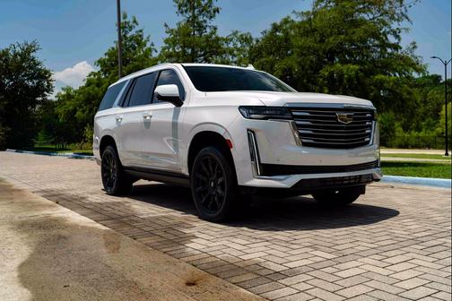Crystal White Tricoat 2024 Cadillac Escalade Premium Luxury Platinum