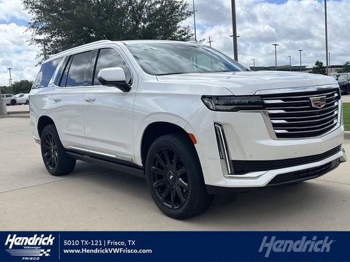 Crystal White Tricoat 2024 Cadillac Escalade Premium Luxury Platinum