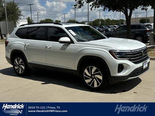 opal white pearl 2026 Volkswagen Atlas 2.0T SE w/Technology