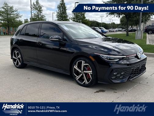 Mythos Black Metallic 2026 Volkswagen Golf GTI 2.0T SE DSG