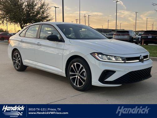Pure White 2025 Volkswagen Jetta 1.5T Sport