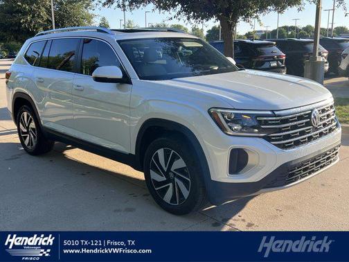 opal white pearl 2026 Volkswagen Atlas 2.0T SEL