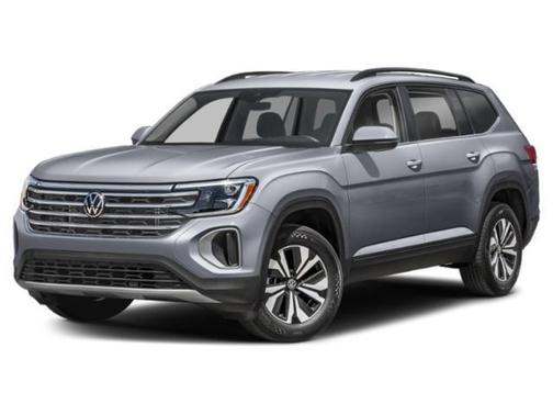 Platinum Gray Metallic 2024 Volkswagen Atlas 2.0T SE w/Technology