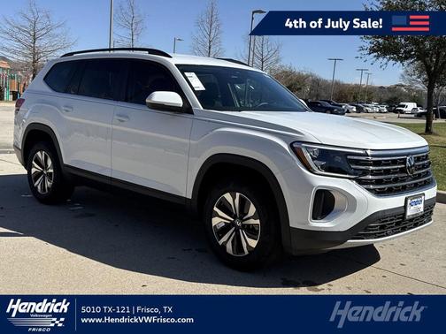 opal white pearl 2026 Volkswagen Atlas 2.0T SE