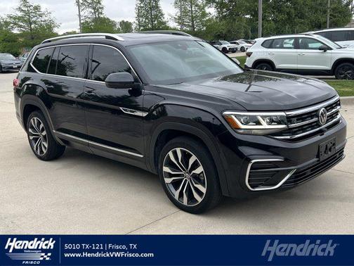 Deep Black Pearl 2023 Volkswagen Atlas 3.6L SEL Premium
