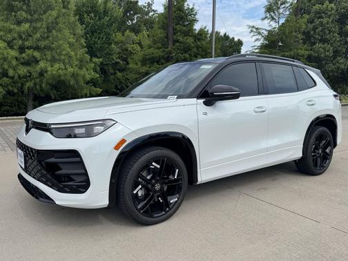 Opal White w/Deep Black Roof 2026 Volkswagen Tiguan 2.0T SE R-Line Black