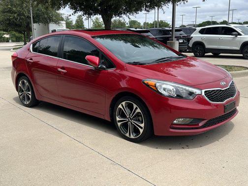 Crimson Red 2014 Kia Forte EX