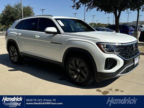 opal white pearl 2026 Volkswagen Atlas Cross Sport 2.0T SE w/Technology