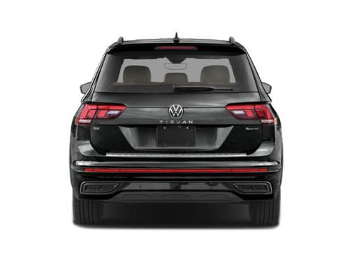Oryx White Pearl 2022 Volkswagen Tiguan 2.0T SE R-Line Black