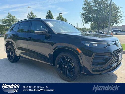 Deep Black Pearl 2026 Volkswagen Tiguan 2.0T SE R-Line Black