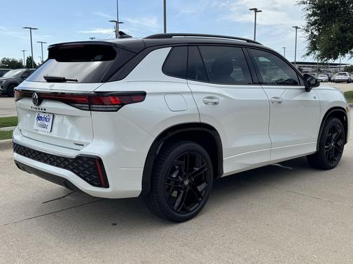 Opal White w/Deep Black Roof 2026 Volkswagen Tiguan 2.0T SE R-Line Black