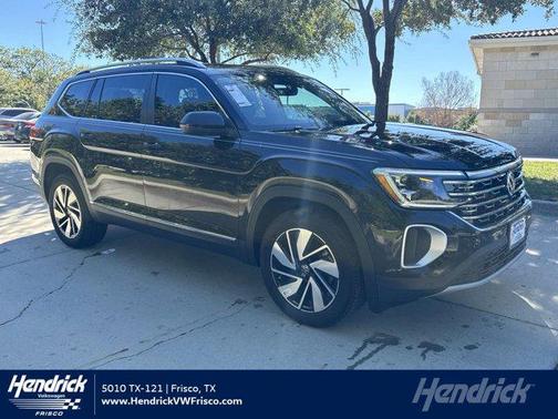 deep black pearl 2026 Volkswagen Atlas 2.0T SEL