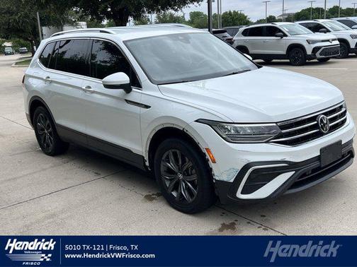 Pure White 2022 Volkswagen Tiguan 2.0T SE