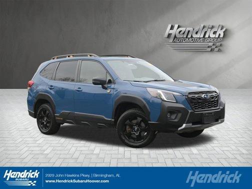 Geyser Blue 2022 Subaru Forester Wilderness