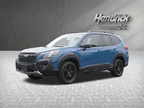 Geyser Blue 2022 Subaru Forester Wilderness
