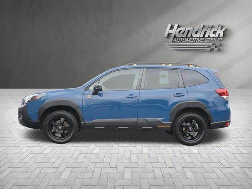 Geyser Blue 2022 Subaru Forester Wilderness