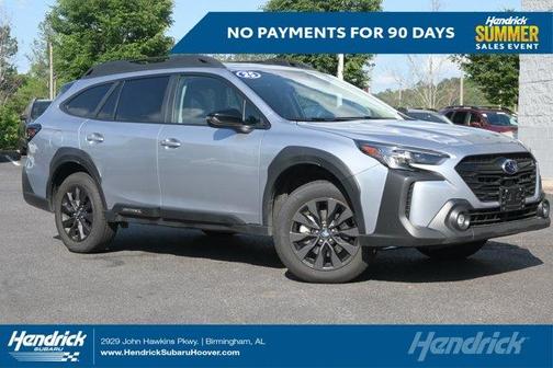 Ice Silver Metallic 2025 Subaru Outback Onyx Edition