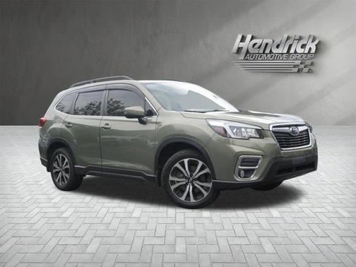 Jasper Green Metallic 2020 Subaru Forester Limited